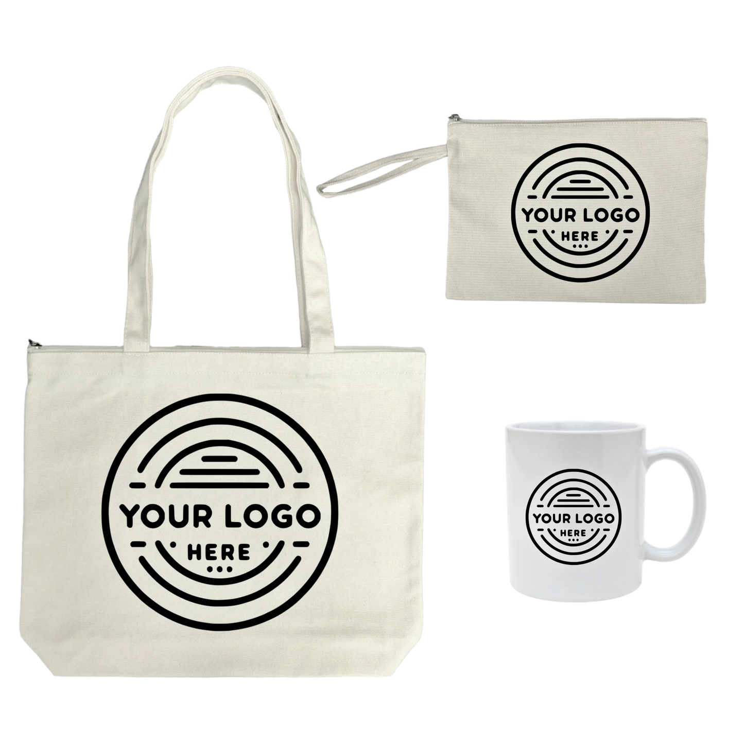 Imprint Mockup Blanks - Gift Set White