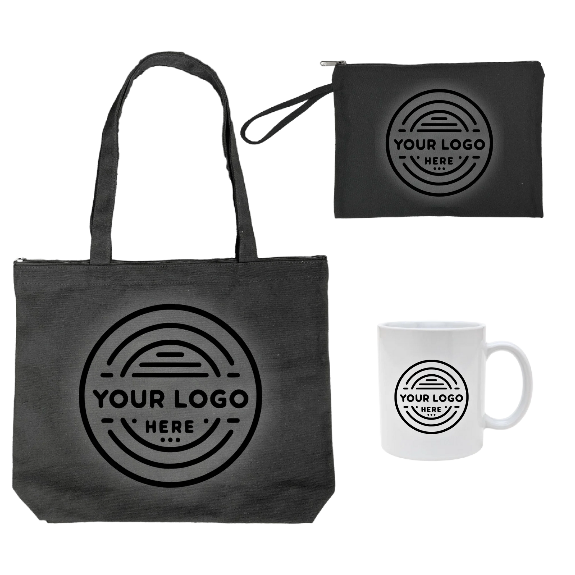 Imprint Mockup Blanks - Gift Set Black