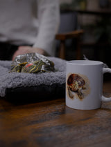 Morning With My Best Friend Custom Mug