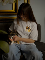 Pet Portrait T-Shirt (customized with your pet)