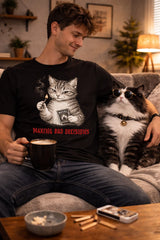 Making Bad Decisions Cat T-Shirt