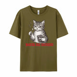 Making Bad Decisions Cat T-Shirt