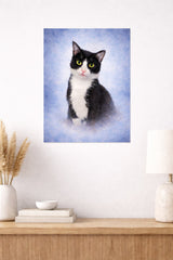 Custom Watercolor Pet Poster From Your Photo