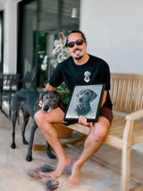 Custom Watercolor Pet Poster From Your Photo